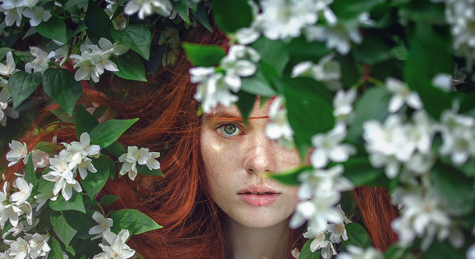 Ragazza tra i fiori